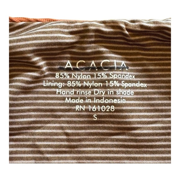 Acacia Brady Ribbed One-Piece NWOT - Picture 8 of 10